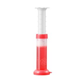 1pc/6pcs Toilet Gel Stamp Flower Fragrance Bathroom Deodorizer Bowl Cleaner Toilet Wand Refills (Color: Rose Red)