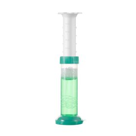 1pc/6pcs Toilet Gel Stamp Flower Fragrance Bathroom Deodorizer Bowl Cleaner Toilet Wand Refills (Color: Jasmine green)
