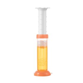 1pc/6pcs Toilet Gel Stamp Flower Fragrance Bathroom Deodorizer Bowl Cleaner Toilet Wand Refills (Color: Osmanthus Orange)