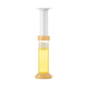 1pc/6pcs Toilet Gel Stamp Flower Fragrance Bathroom Deodorizer Bowl Cleaner Toilet Wand Refills (Color: Lemon yellow)